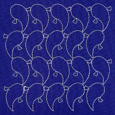 Nishikigoi Sashiko Square