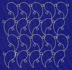 Nishikigoi Sashiko Square