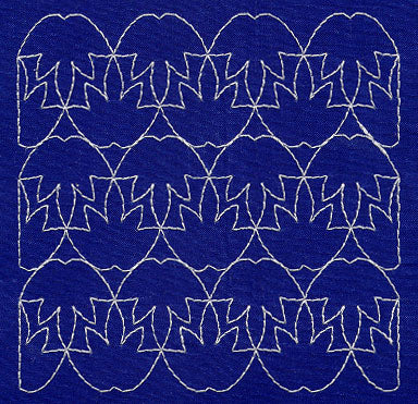 Aki No Hi Sashiko Square