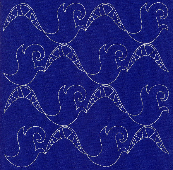 Ta-Tu Tail Sashiko Square