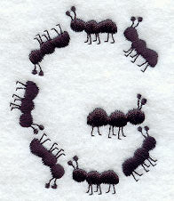 Ant Letter G (3 inch)