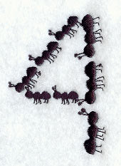 Ant Number 4 (3 inch)