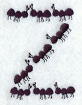 Ant Letter Z (3 inch)