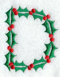Holly Letter D (3 inch)