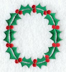 Holly Letter O (3 inch)