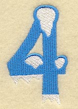 Frosty Number 4 (3 Inch)