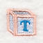 Baby Block Letter T (2 inch)