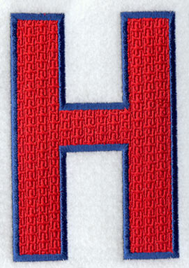 Letter-filled H (5 inch)