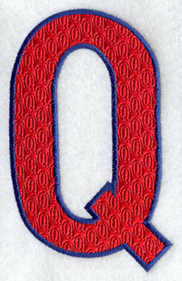 Letter-filled Q (5 inch)