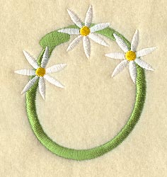 Daisy Letter O (3 Inch)