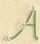 Daisy Letter A (3 Inch)