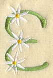 Daisy Letter E (3 Inch)