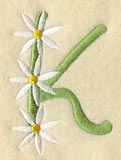 Daisy Letter K (3 Inch)