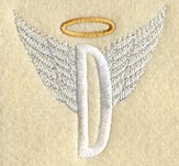 Angel Letter D (3 inch)