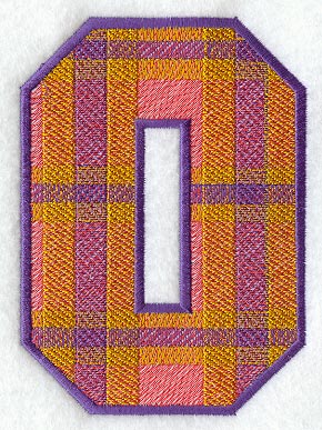 Plaid Number 0 (5 inch)