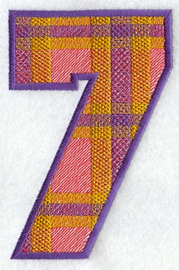 Plaid Number 7 (5 inch)