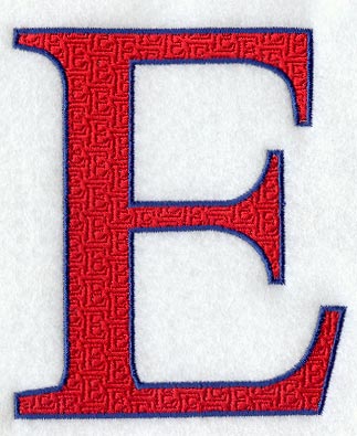 Letter-filled Epsilon (5 inch)