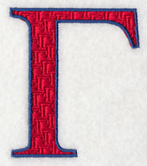 Letter-filled Gamma (5 inch)