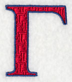 Letter-filled Gamma (5 inch)