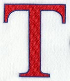 Letter-filled Tau (5 inch)