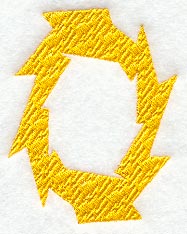 Lightning Number 0 (3 inch)