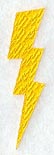 Lightning Letter I (3 inch)