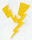 Lightning Letter Y (3 inch)