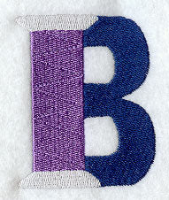 Embroidery Capital Letter B (3 inch)