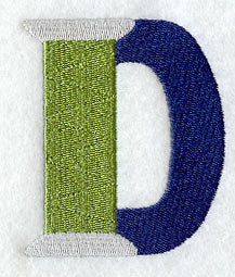Embroidery Capital Letter D (3 inch)