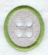 Embroidery Lower Case Letter o (3 inch)