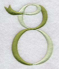 Ribbon Number 8 (3 inch)