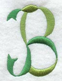 Ribbon Capital Letter B (3 inch)