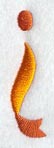 Ribbon Lower Case Letter i (3 inch)