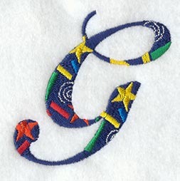 Confetti Letter G (3 inch)