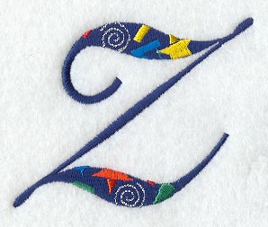 Confetti Letter Z (3 inch)