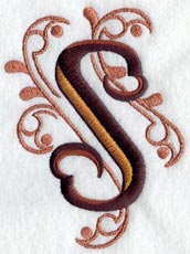 Ornate Letter S (3 inch)