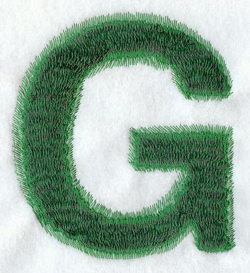 Plush Letter G - 5 inch