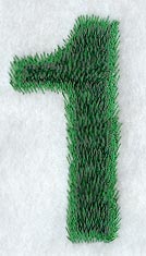 Plush Number 1 - 5 inch