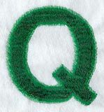 Plush Letter Q - 5 inch
