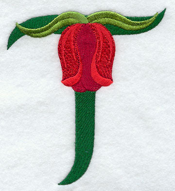 Tulip Letter T - 5 inch