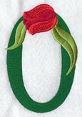 Tulip Letter O - 5 inch