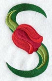 Tulip Letter S - 5 inch