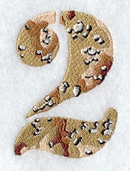 Camouflage Number 2 - 5 inch
