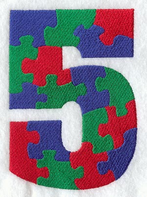 Puzzle Number 5 - 5 inch