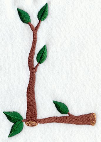 Branch Letter L - 5 inch