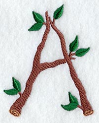Branch Letter A - 3 inch