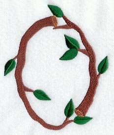 Branch Letter O - 5 inch