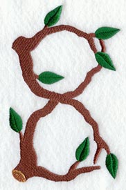 Branch Number 8 - 5 inch