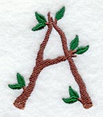 Branch Letter A - 3 inch