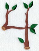 Branch Number 4 - 5 inch